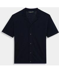 Brooks Brothers - Cotton-Linen Knit Polo Shirt - Lyst
