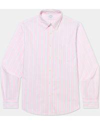 Brooks Brothers - Regular Fit Oxford Friday Shirt With Button Down Collar - Lyst