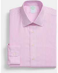 Brooks Brothers - Slim Fit Non-Iron Performance Shirt With Ainsley Collar - Lyst
