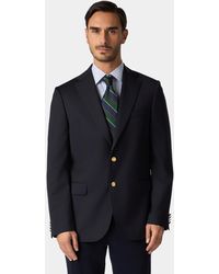 Brooks Brothers - Blazer De Lana Virgen Con Botones Dorados - Lyst