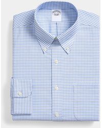 Brooks Brothers - Regular Fit Non-Iron Oxford Shirt With Button Down Collar - Lyst