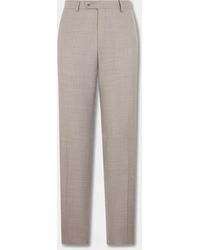 Brooks Brothers - Virgin Wool Blend Comfort Trousers - Lyst
