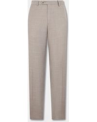 Brooks Brothers - Virgin Wool Blend Comfort Trousers - Lyst