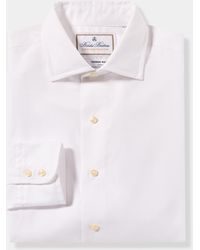 Brooks Brothers - Thomas Mason Regular Fit Shirt With English Spread Collar - Lyst