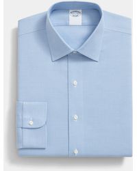 Brooks Brothers - Regular Fit Non-Iron Dobby Supima Cotton Shirt With Ainsley Collar - Lyst