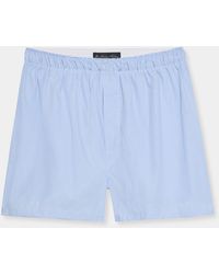 Brooks Brothers - Micro Stripe Cotton Boxer - Lyst