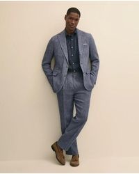 Brooks Brothers - Classic Fit Linen Twill Suit Pants - Lyst
