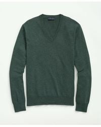Brooks Brothers - Big & Tall Supima Cotton V-neck Sweater - Lyst