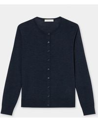 Brooks Brothers - Relaxed Diamond Merino Cardigan - Lyst