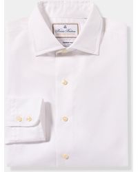 Brooks Brothers - Thomas Mason Regular Fit Shirt With English Spread Collar - Lyst