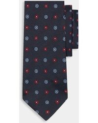 Brooks Brothers - Micro Flower Silk Tie - Lyst