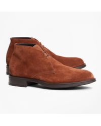 Brooks Brothers 1818 Footwear Suede Chukka Boots - Brown