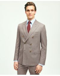 Brooks Brothers - Classic Fit Stretch Wool Pinstripe 1818 Suit - Lyst