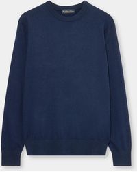 Brooks Brothers - Plain Cotton Crewneck - Lyst