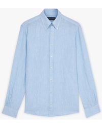 Brooks Brothers - Light Blue Button Down Casual Shirt - Lyst