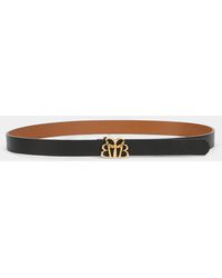 Brooks Brothers - Reversible Bovine Leather Belt With Logo - Lyst