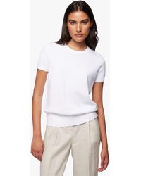 Brooks Brothers - Pull À Manches Courtes En Coton Supima - Lyst