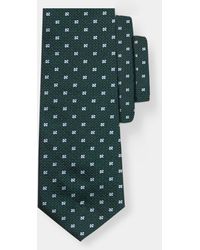 Brooks Brothers - Micro Floral Silk Tie - Lyst