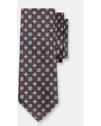 Brooks Brothers - Cravate Effet Micro En Soie - Lyst