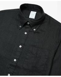 Brooks Brothers - Milano Slim-Fit Linen Sport Shirt - Lyst