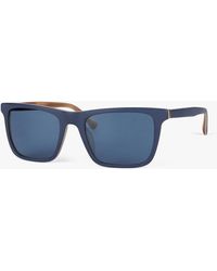 Brooks Brothers - Blue Square Sunglasses - Lyst