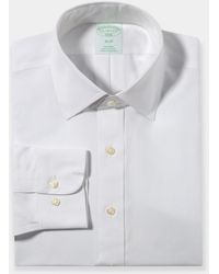 Brooks Brothers - Slim Fit Hemd Aus Oxford Pinpoint Non-Iron Mit Ainsley-Kragen - Lyst