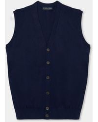 Brooks Brothers - Buttoned Sweater Vest - Lyst