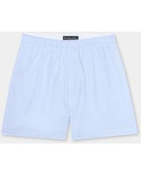 Brooks Brothers - Micro Check Cotton Boxer - Lyst