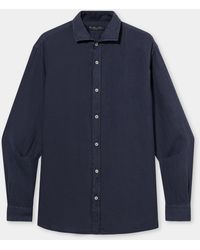 Brooks Brothers - Regular Fit Linen Shirt With Spread Collar - Lyst