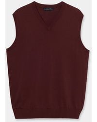 Brooks Brothers - Makò Cotton Knit Vest - Lyst