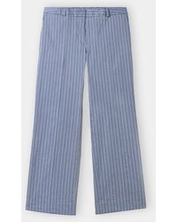 Brooks Brothers - Pinstripe Linen Blend Trousers - Lyst