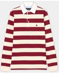 Brooks Brothers - Striped Jersey Rugby Polo - Lyst