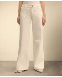 Brooks Brothers - Patch Pocket Flare Denim Pant - Lyst