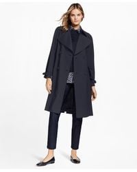 brooks brothers trench coat womens