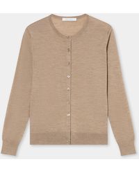 Brooks Brothers - Relaxed Diamond Merino Cardigan - Lyst