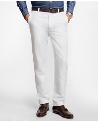 brooks brothers linen pants