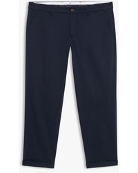 Brooks Brothers - Navy Relaxed Fit Double Twisted Cotton Chinos - Lyst