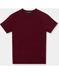 Brooks Brothers - Short-Sleeved Merino Wool Crewneck - Lyst