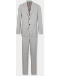 Brooks Brothers - Costume En Laine Vierge À Rayures Fines - Lyst