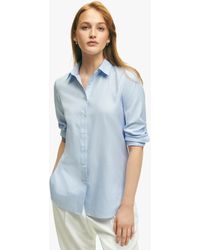 Brooks Brothers - X Thomas Mason Light Blue Cotton Luxury Shirt - Lyst