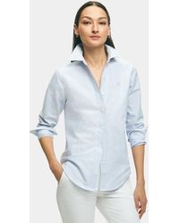 Brooks Brothers - Classic Fit Gestreiftes Oxford-Button-Down-Hemd - Lyst