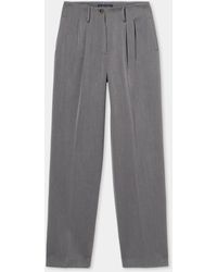 Brooks Brothers - Wide-Leg Pleated Pants - Lyst
