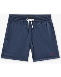 Brooks Brothers - Navy Classic Swimming Trunk - Lyst