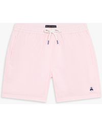 Brooks Brothers - Maillot De Bain Rose À Rayures - Lyst