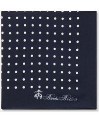 Brooks Brothers - Polka Dot Silk Pochette - Lyst
