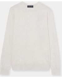 Brooks Brothers - Plain Cotton Crewneck - Lyst