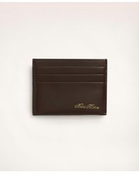 Brooks Brothers - Leather Card Case - Lyst