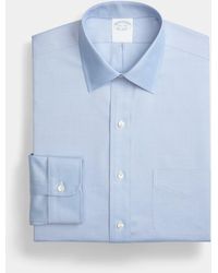 Brooks Brothers - Light Slim Fit Non-Iron Stretch Cotton Dress Shirt With Ainsley Collar - Lyst