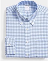 Brooks Brothers - Regular Fit Non-Iron Oxford Shirt With Button Down Collar - Lyst
