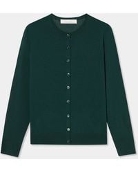 Brooks Brothers - Relaxed Diamond Merino Cardigan - Lyst